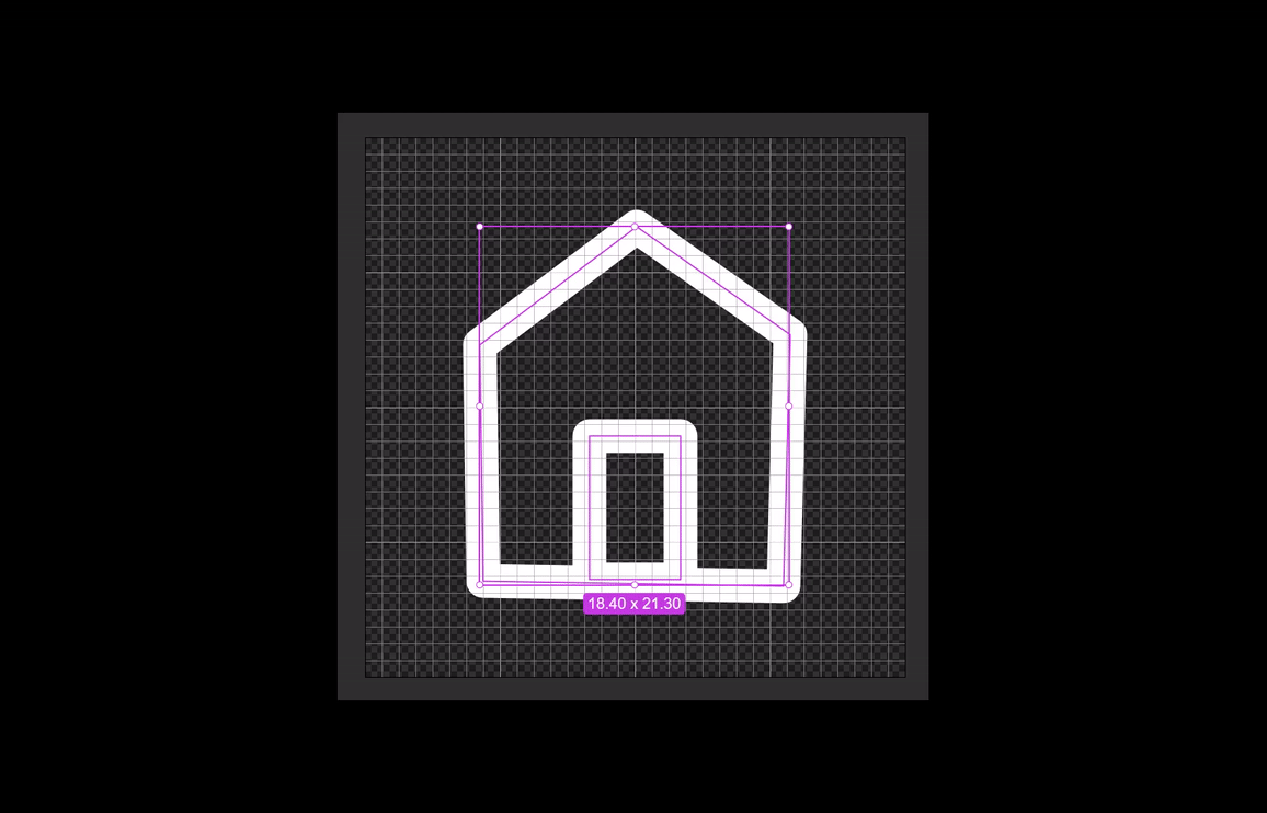 IconVectors SVG icon editor for macOS interface