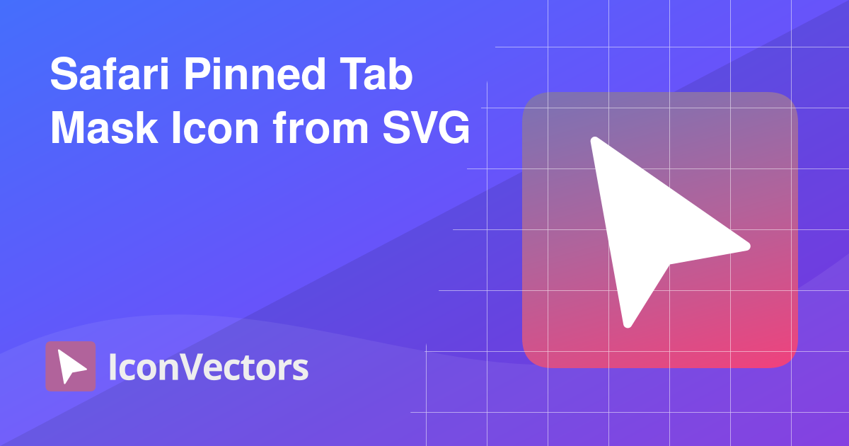 Safari Pinned Tab Mask Icon from SVG