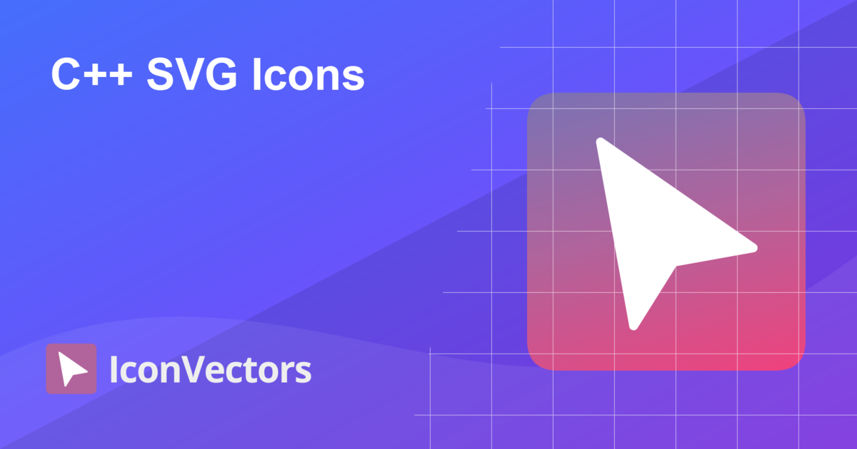 C++ SVG Icons